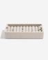 Stackers Velvet Ring Holder Grey