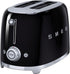 Smeg 2 Slice Toaster Black