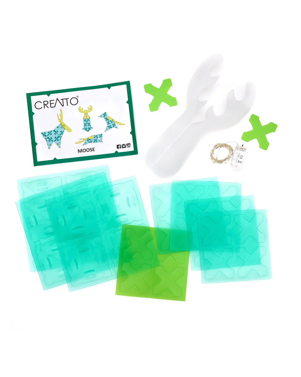 Thames & Kosmos Creatto Moose Light-Up Crafting Puzzle Kit