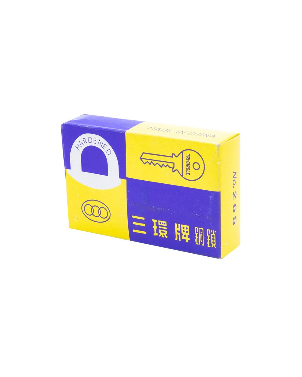 Tri-Circle Solid Brass Padlock 265