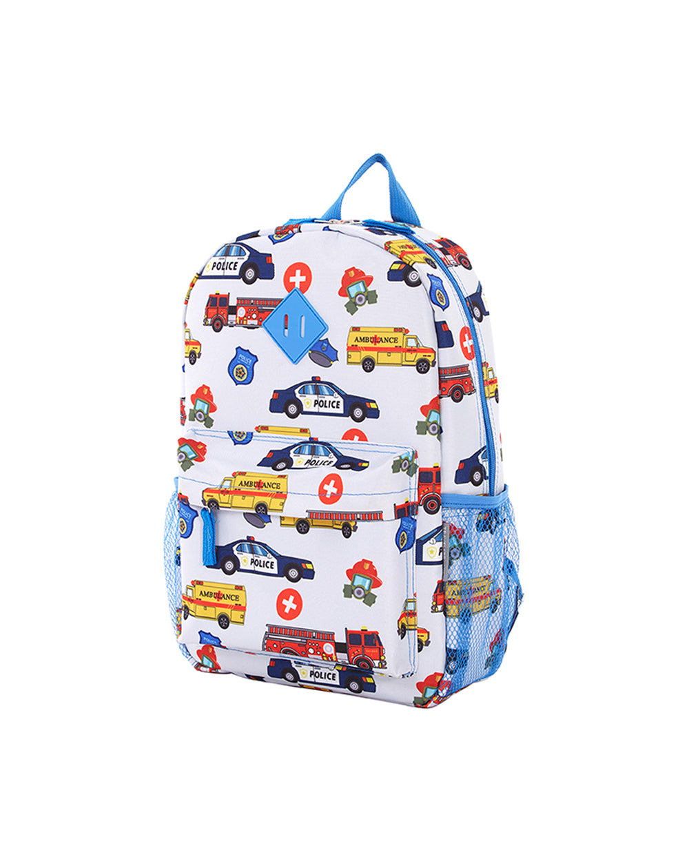 Travelers Club 5 Pieces Kids Luggage Set with 360Â° 4 Wheel Spinner System Fire Brigades