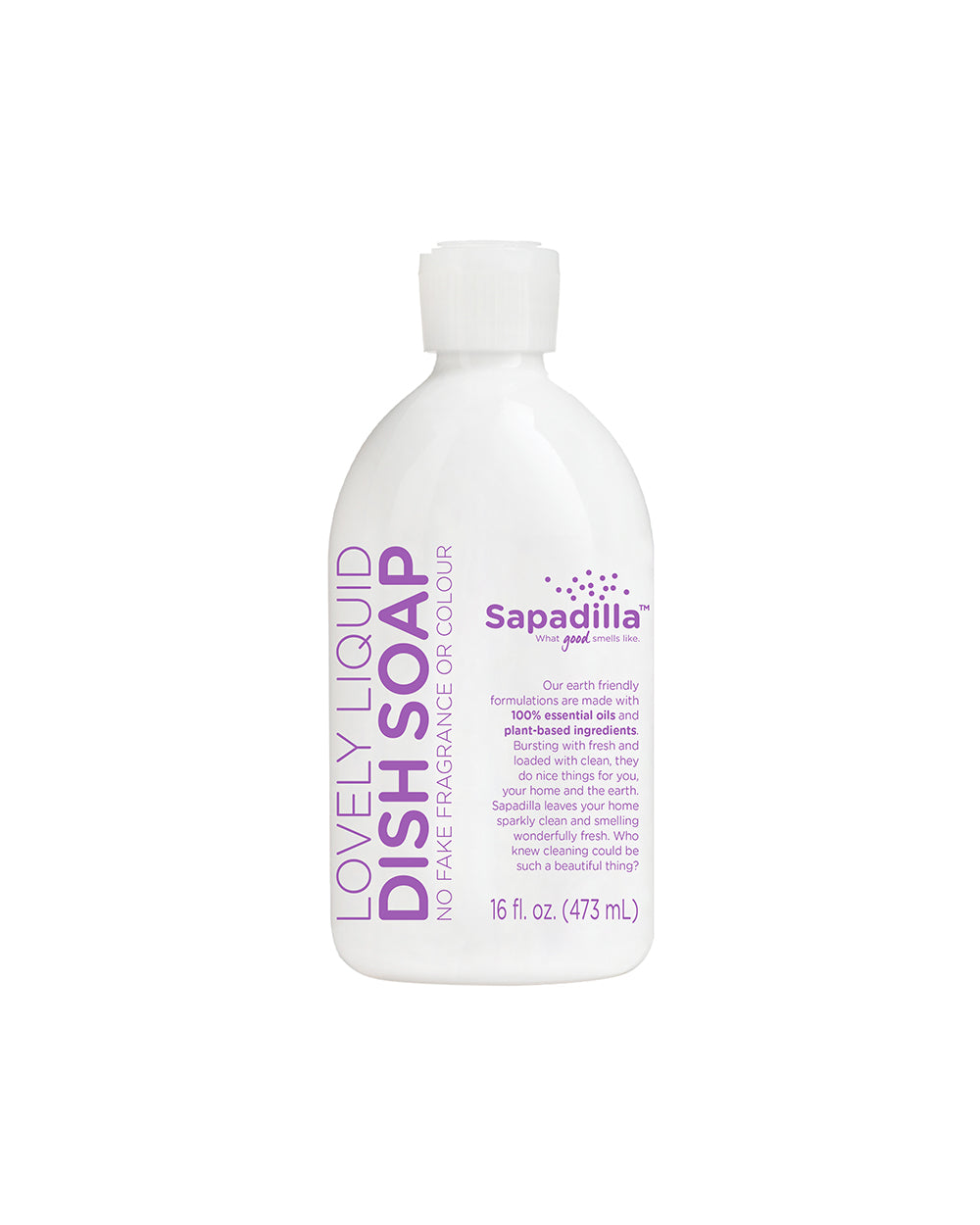 Sapadilla 16oz Dish Soap Sweet Lavender + Lime