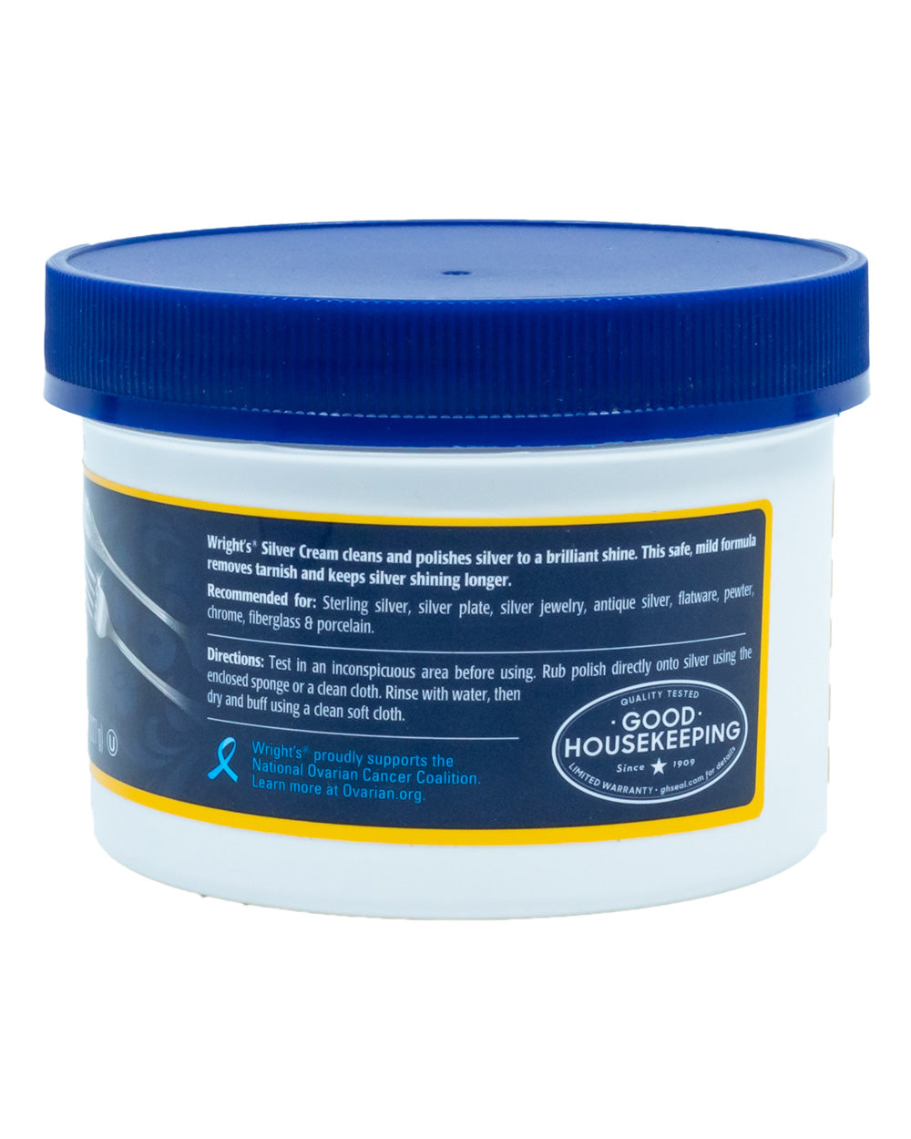 Wrights 8 Ounce Silver Cream