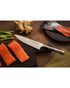 Samura Bamboo Kitchen Knives Set Of 3 Paring, Utility & Chef's Knife