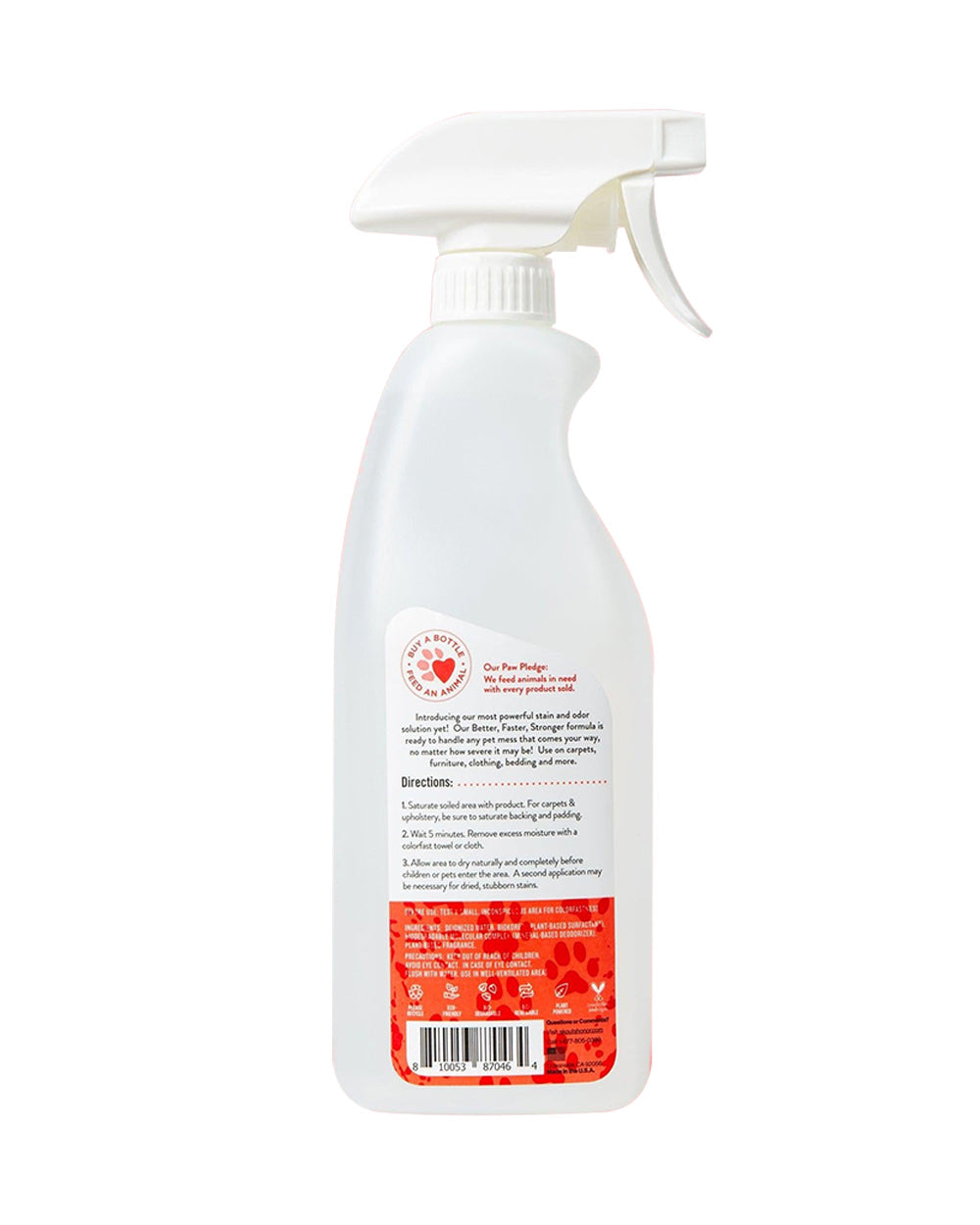 Skouts Honor 830ML Stain & Odor Severe Mess Advanced Formula Dog Cleaning