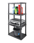 Tactix 4 Tier Plastic Shelf Unit
