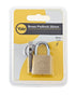 Yale 110 Series Standard Brass Padlock 25mm