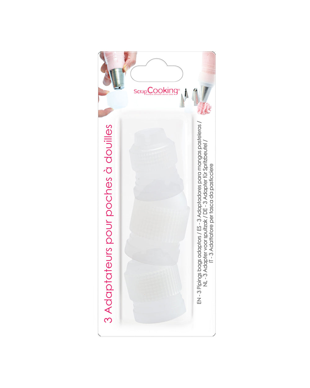 Scrapcooking 3 Multi Tip Couplers
