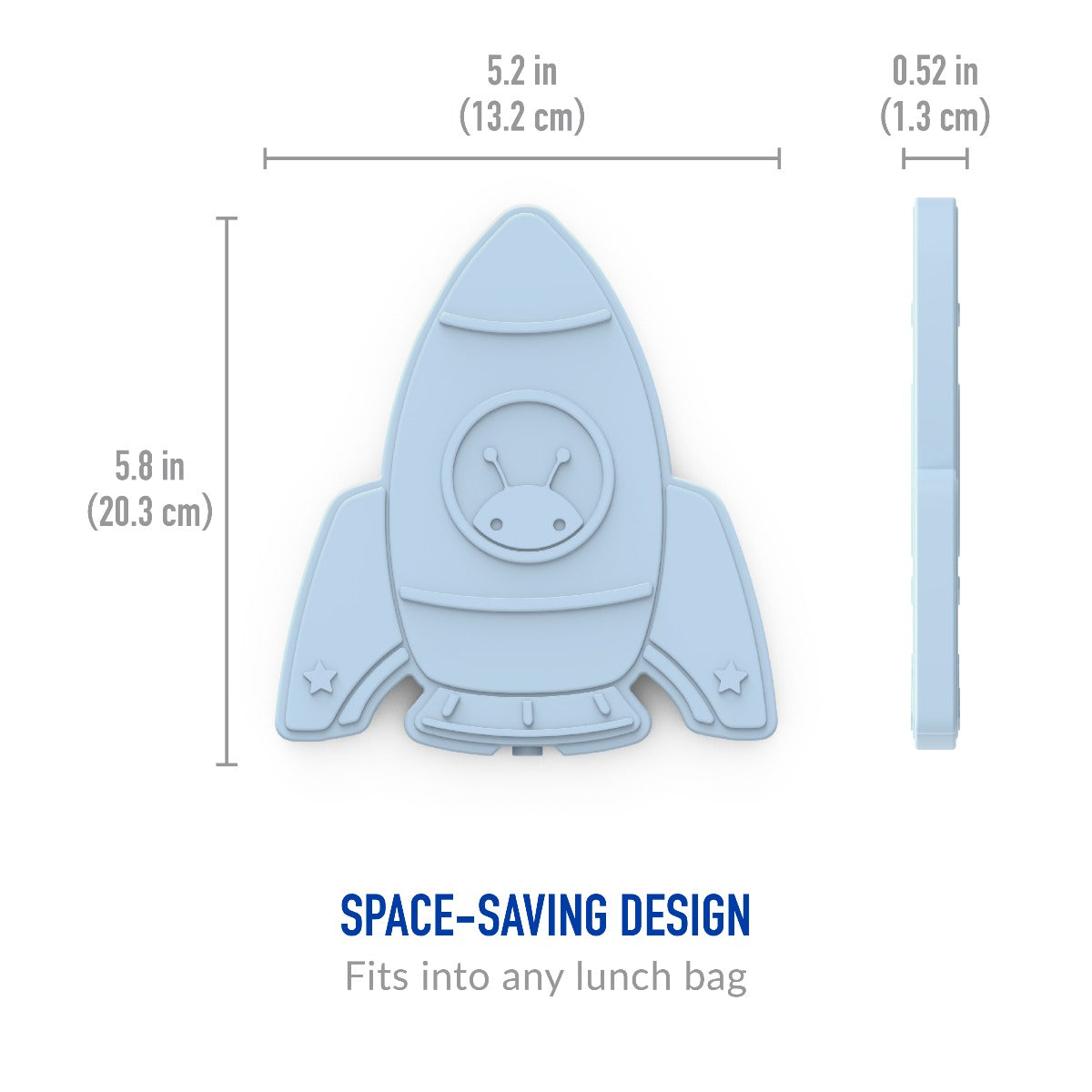 Bentgo Buddies Reusable Ice Pack 4 Pack Rocket