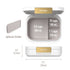 Bentgo Modern Lunch Box White
