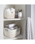 Simplify Sailor Knot Storage Tote Two Tone Large Ivory
