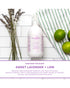 Sapadilla 12oz Hand Soap Sweet Lavender + Lime