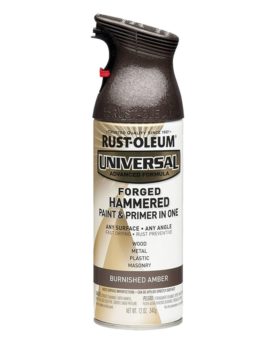 RustOleum Forged Hammrerd Burnish Amber