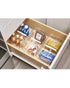 Interdesign Crisp Deep Drawer Bin with T-Handle Set of 3 Pieces
