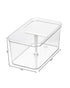 Interdesign Crisp Deep Drawer Bin with T-Handle Set of 3 Pieces