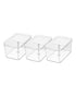 Interdesign Crisp Deep Drawer Bin with T-Handle Set of 3 Pieces