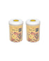 Homesmiths Pop-up 1 Liter Round Food Container Set of 2