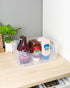 Homesmiths Storage Box 3 Pieces Small & 3 Pieces Medium Set Clear