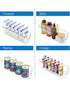 Homesmiths Fridge Bin Narrow 37.5 x 11 x 10 cm Set of 3