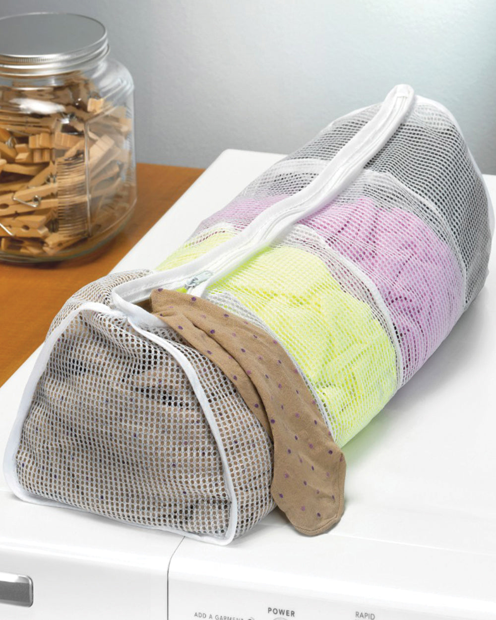 Whitmor Mesh Hosiery Wash Bag Small Set Of 2