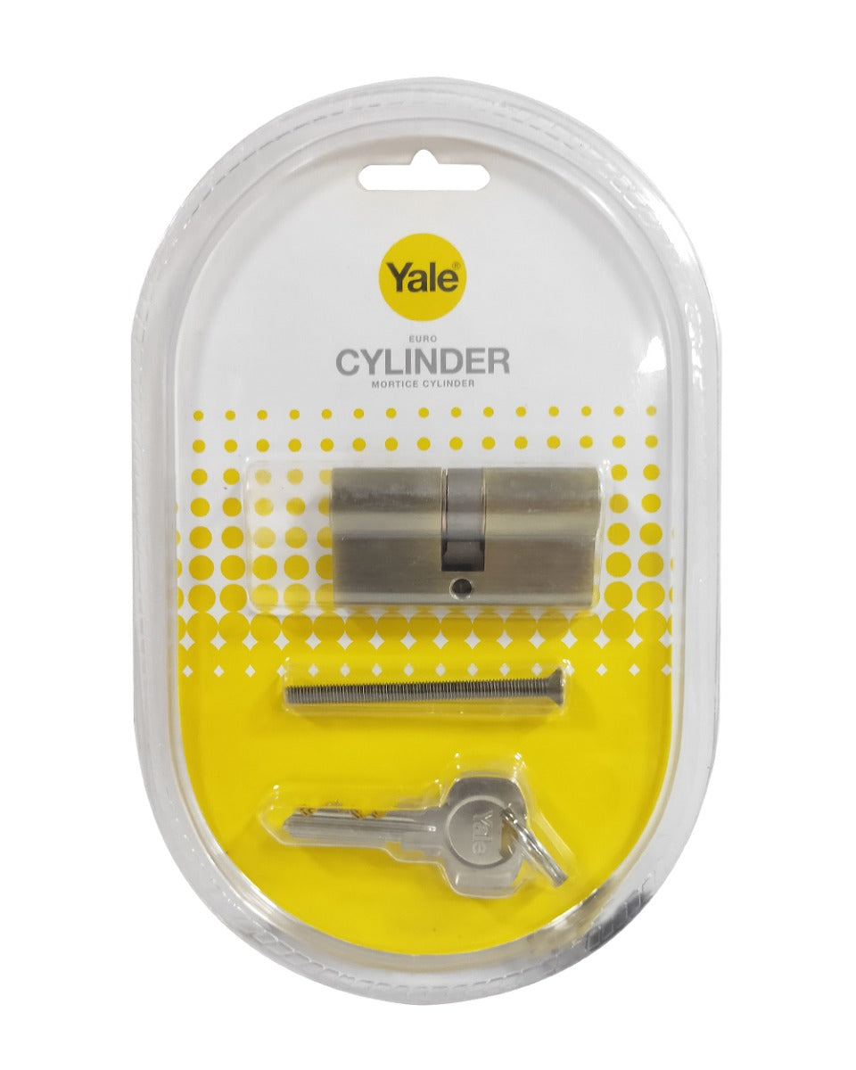 Yale 500 Series Double Euro Profile Cylinder 30+30 Antique Bronze