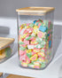 Rosanna Pansino Recycled Plastic Canister with Wood Lid 13.3 Cups