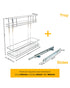 Tansel 2 Tier Detergent Pull Out with Slides