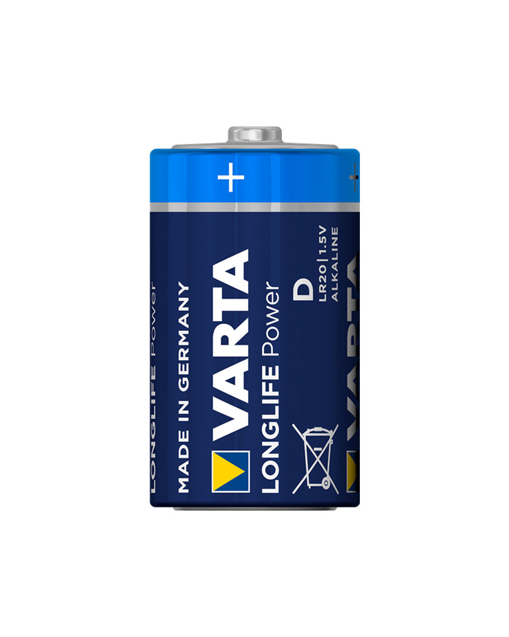 VARTA Longlife Power Pack of 2 D Batteries