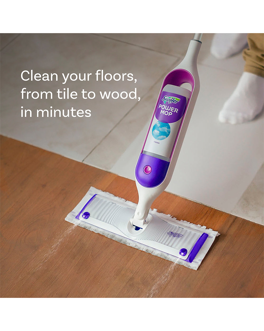 Swiffer Power Mop Pad Pack Of 5