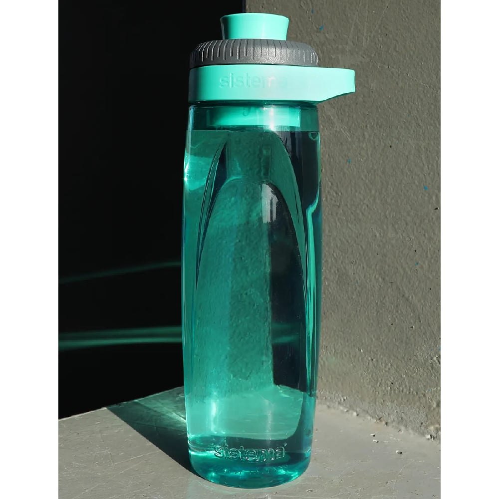 Sistema 900ML Twist n Chug lid Bottle Green
