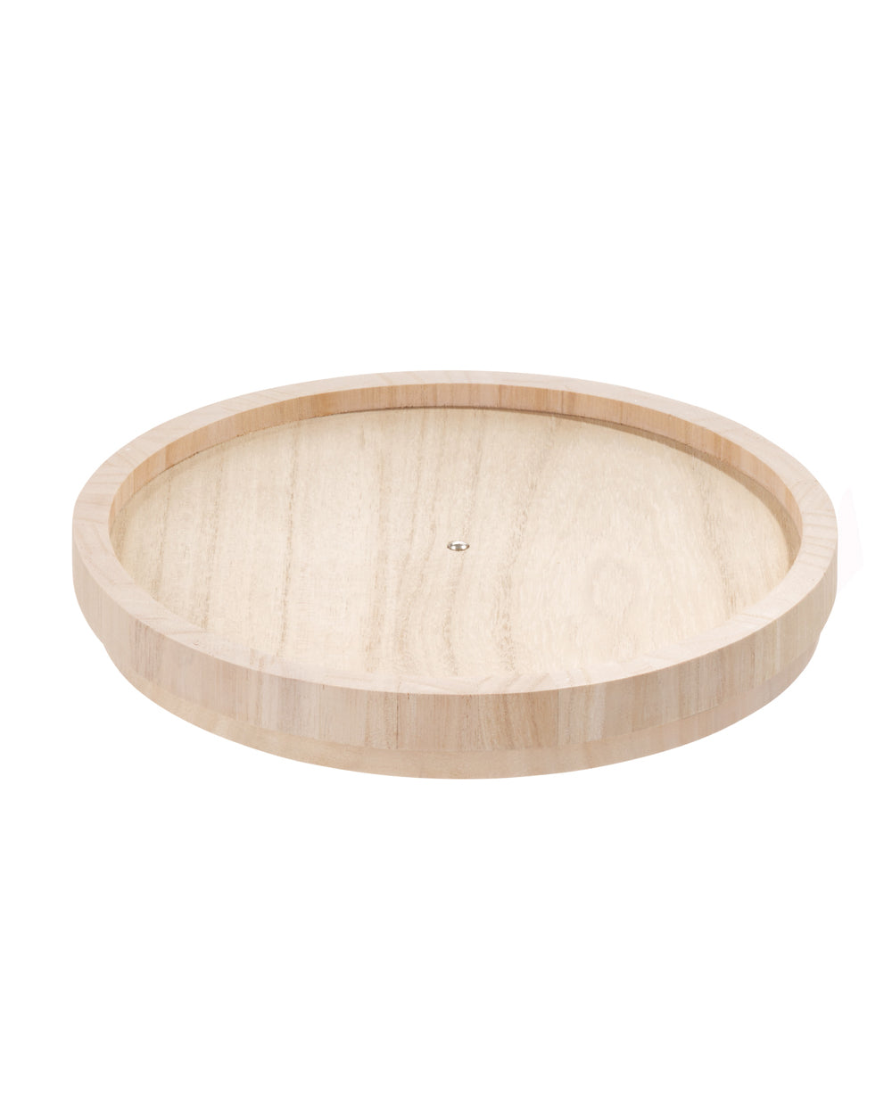 The Home Edit Wood Turntable 9 inch