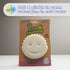 Scrub Daddy Scrub Mommy, Dual-Sided Scrubber & Sponge, Dye/Scratch Free White