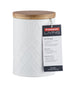 Typhoon Embossed Tea Storage White