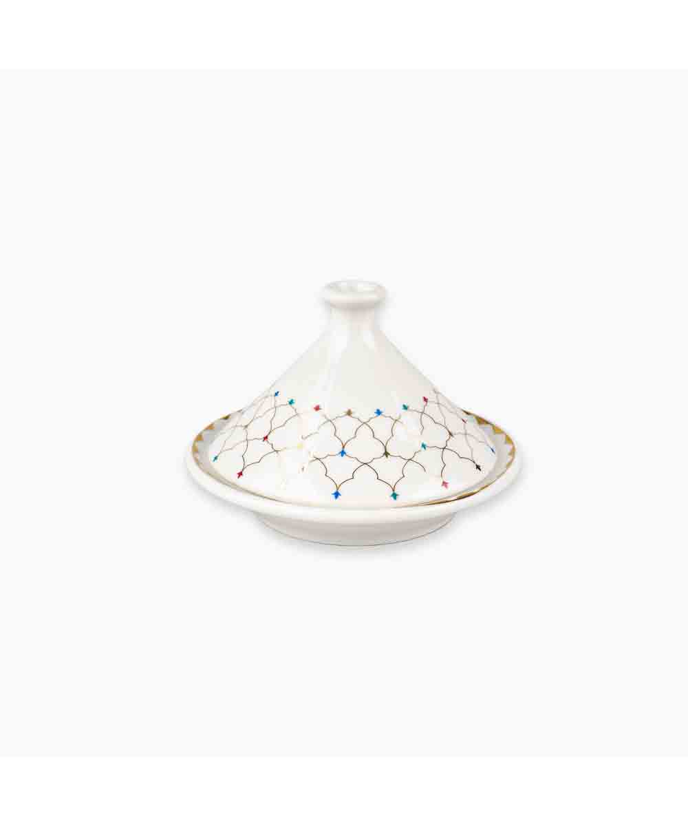 Rosa Zina Dates Plate plus Lid