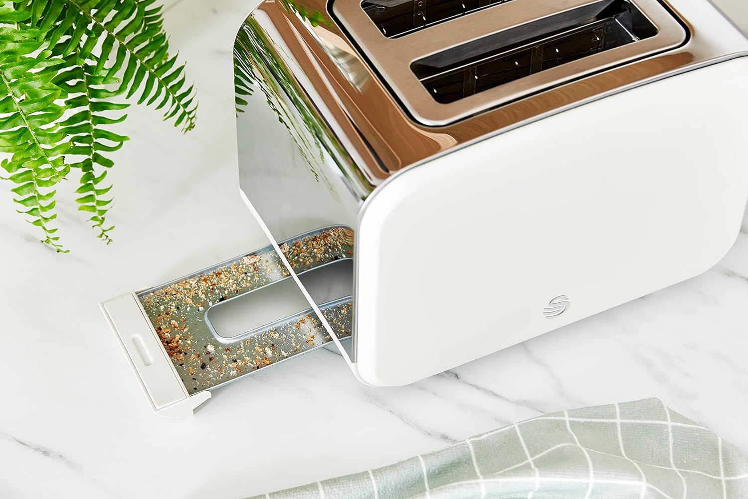 Swan Nordic Toaster White 2 Slice