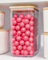 Rosanna Pansino  Recycled Plastic Canister with Wood Lid 18.2 Cups