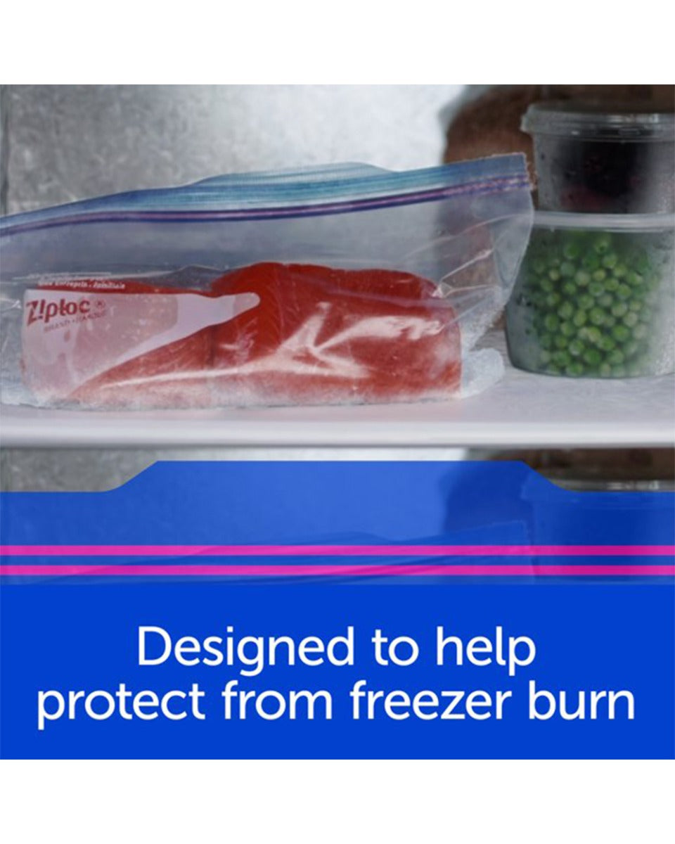 Ziploc 19CT QT Heavy Duty Freezer Bag