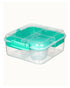 Sistema 1.25 Liter Bento Cube To Go Teal