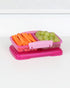 Sistema Small Split Lunch 350ml Pink