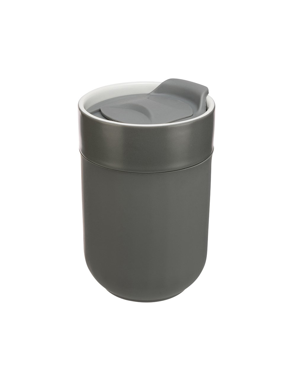 Siip 300ML Soft Touch Travel Mug Grey