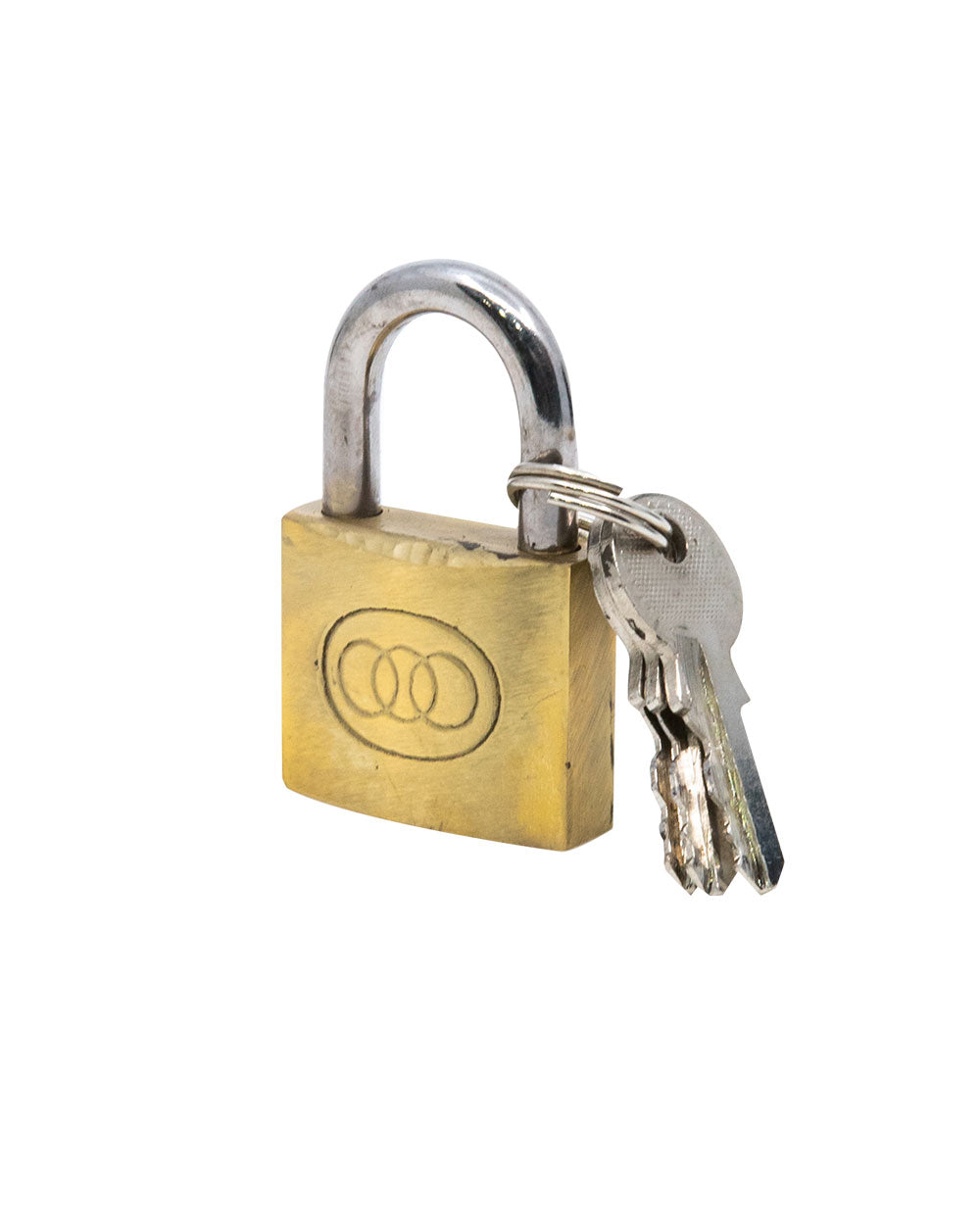 Tri-Circle Solid Brass Padlock 263
