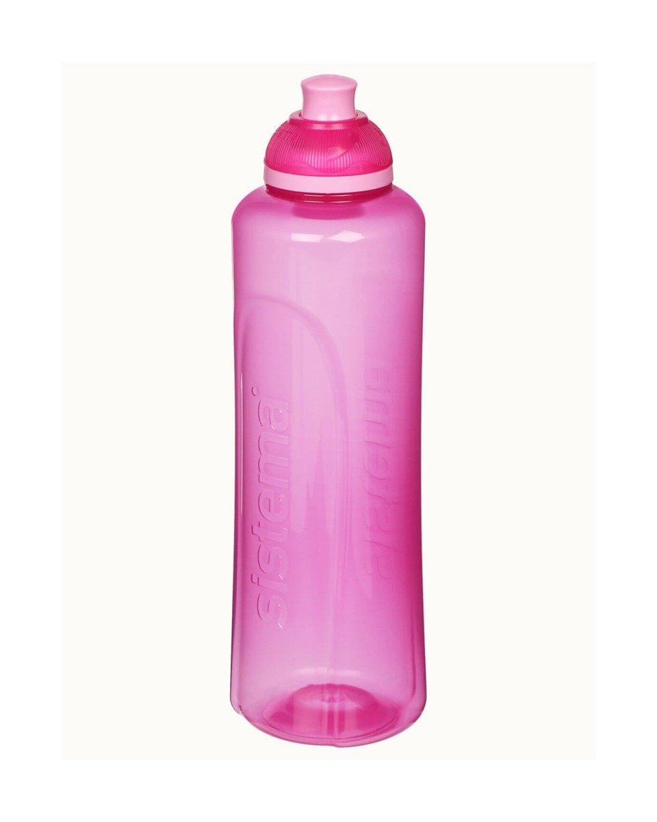 Sistema 480ML Swift Squeeze Bottle Pink