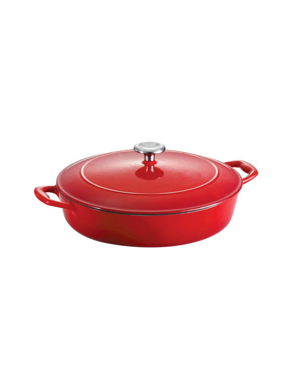Tramontina 4 Quart Covered Braiser Cast Iron
