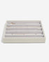 Stackers Classic 5 Compartment Necklace Holder Oatmeal