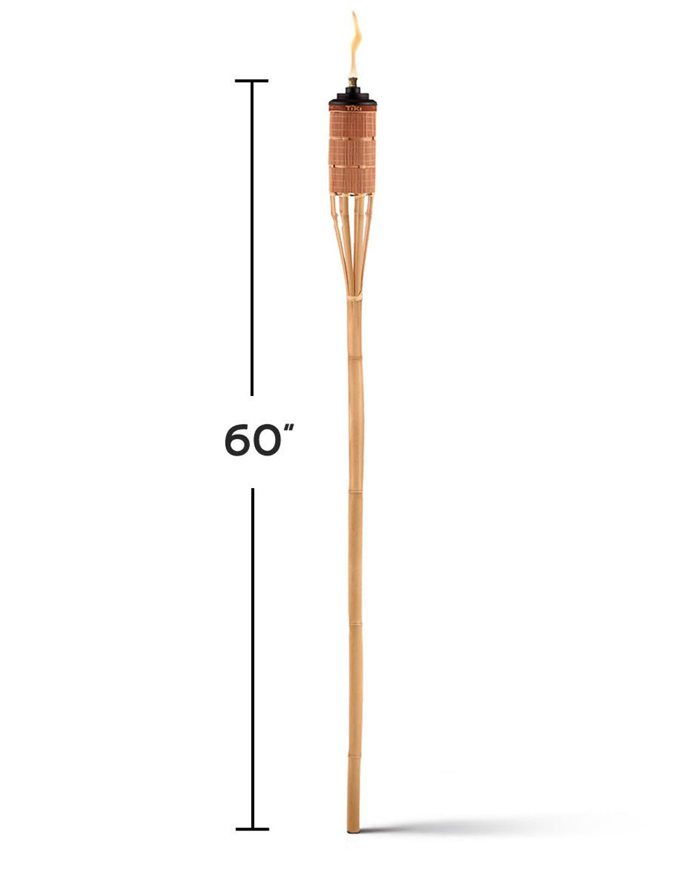 Tiki Weather Resistant Coated 60 inch Torch