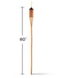 Tiki Weather Resistant Coated 60 inch Torch