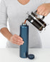 Sistema Chic Stainless Steel Dark Grey Bottle 600ML