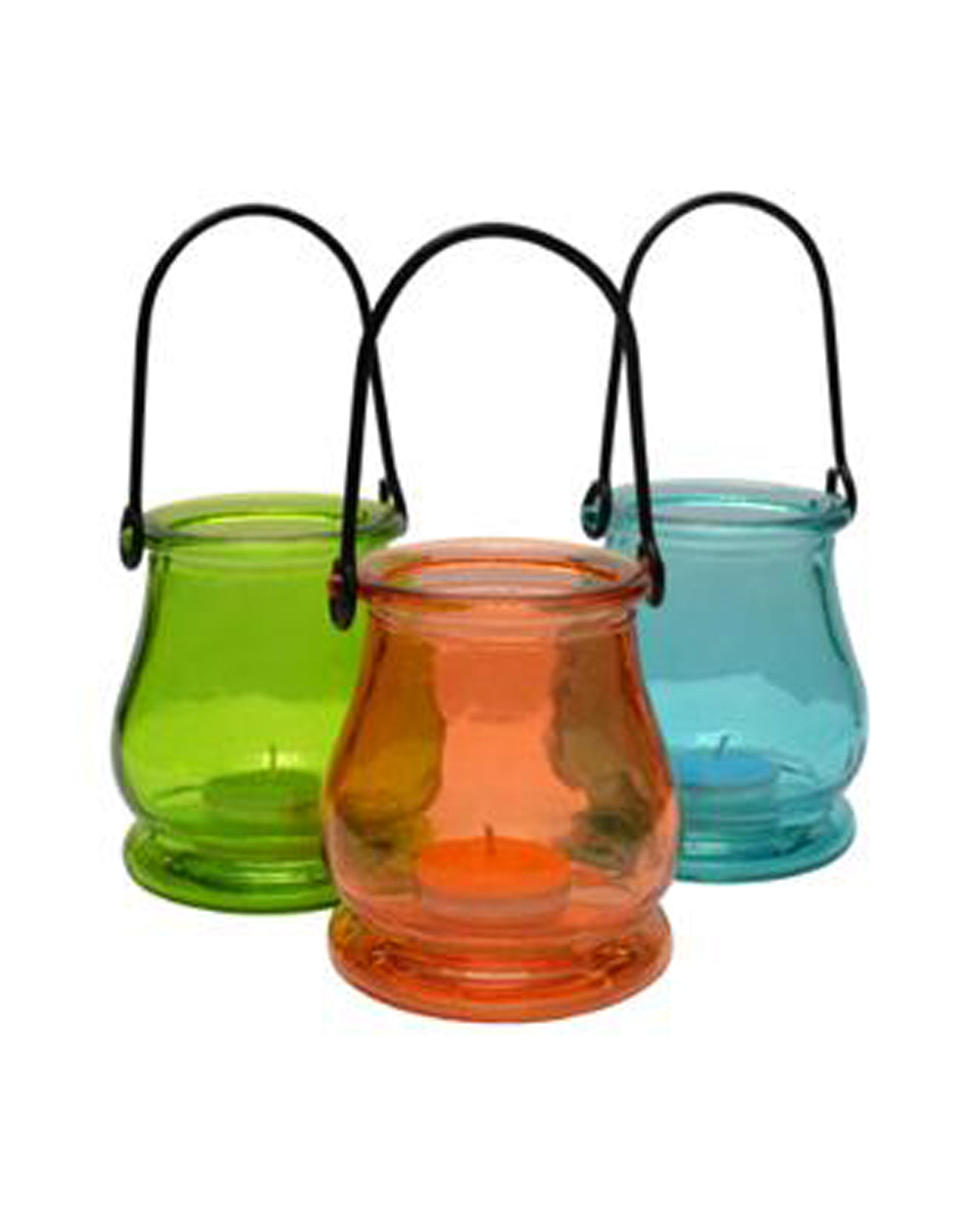 Wax Works Citronella Tea Light Jar Assorted 1 Piece