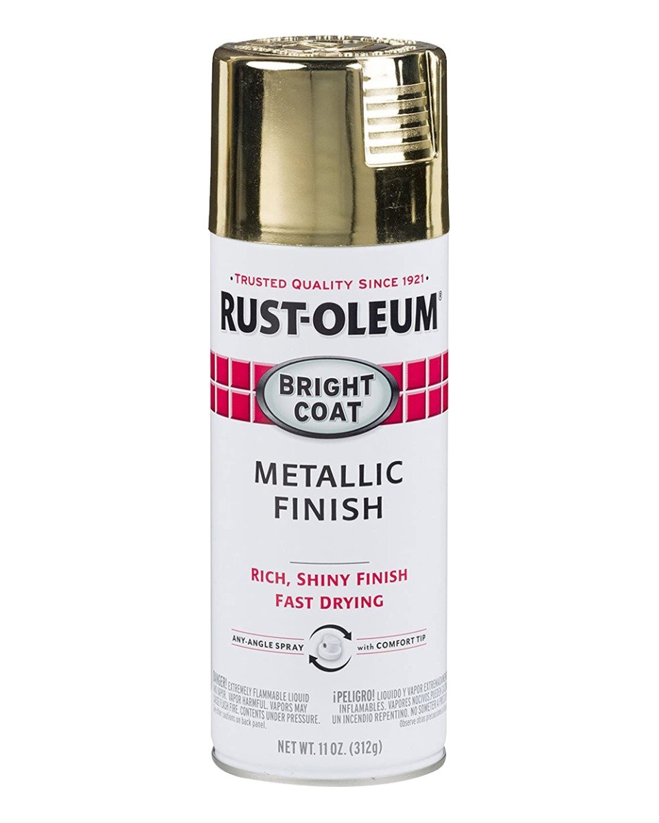 RustOleum Bright Coat Metallic Gold 11Oz