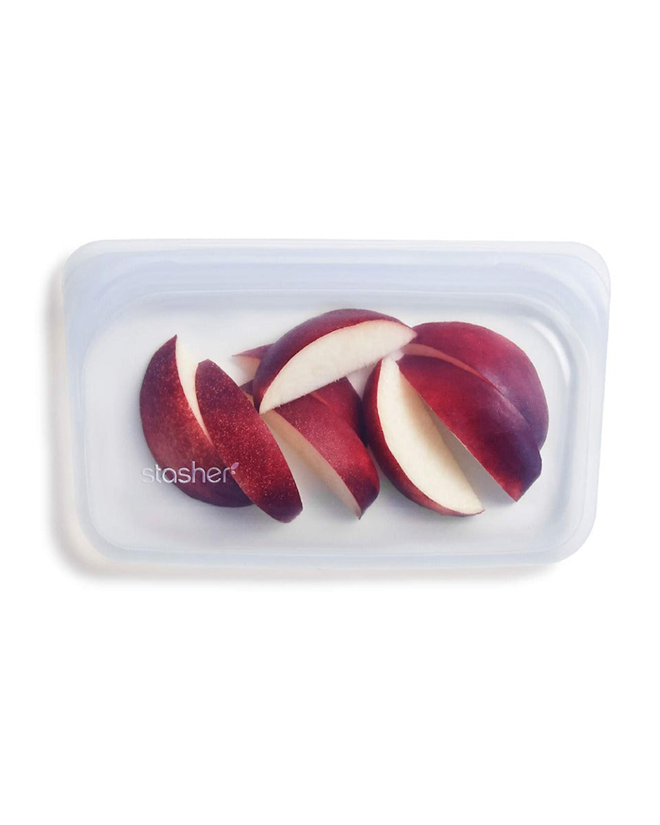 Stasher 290ML Reusable Silicone Snack Bag Clear